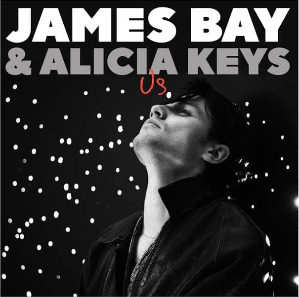 Cover art for the duet version of James Bay's 'Us'.