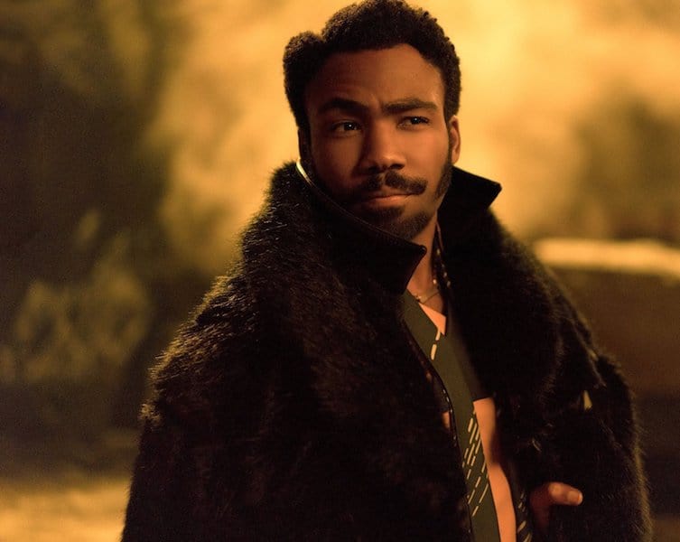 Donald Glover as Lando Calrissian in 'Solo: A Star Wars Story' (Facebook)