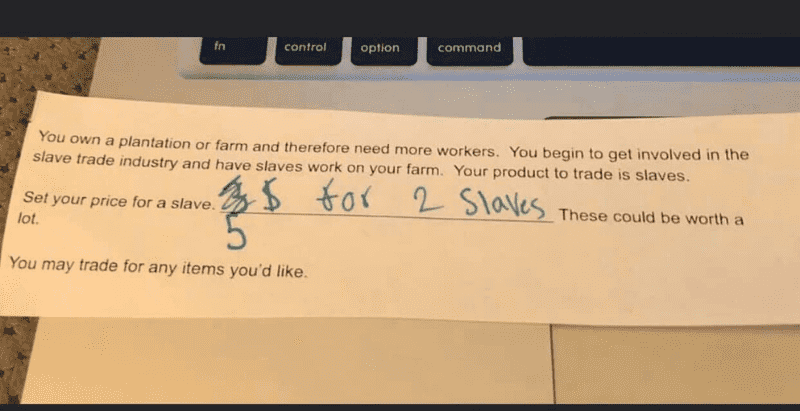 How much did a slave cost picture