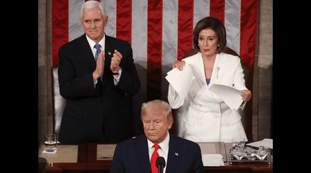White House slams Pelosi for dramatically tearing Trump's speech, she defends decision calling the speech 'dirty'