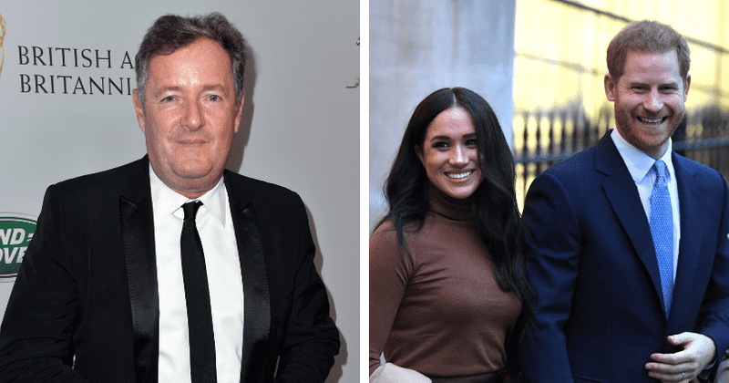 Piers Morgan blasts Harry, Meghan's decision to relocate ...