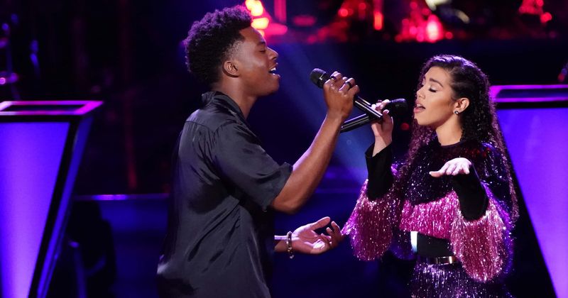 The Voice' Season 18: Mandi with Cammwess perfoming...