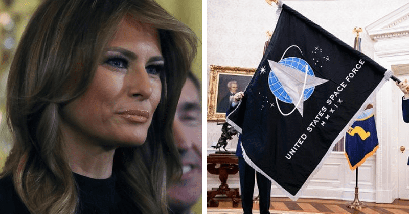 Trump Wanted Melania To Help Design Space Force Uniforms Given Her Impeccable Fashion Sense Meaww