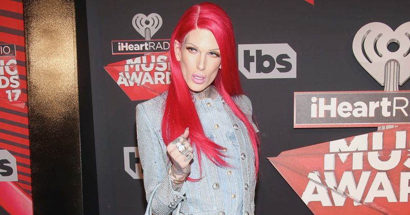 Jeffree Star Poses In Thong In Cheeky Post And Asks Heels Or Sneakers To Church Fans Say How About Pants Meaww
