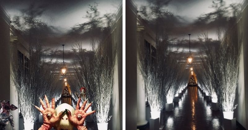 most hilarious reactions to melania trumps creepy christmas decorations at the - Melania Christmas Decor most hilarious reactions to melania trumps creepy christmas decorations at the - Melania Christmas Decor