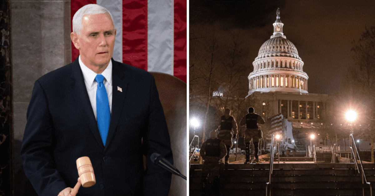Mike Pence praised for sending National Guard to Capitol, Internet says 'he's a better man' than Donald Trump - Vimarsana News