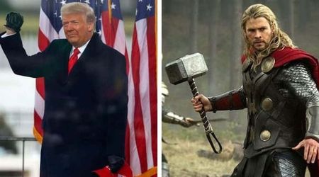 Is Trump a Marvel fan? Thor's hammer among moving out items, Internet says they'll 'boycott all Avenger films'