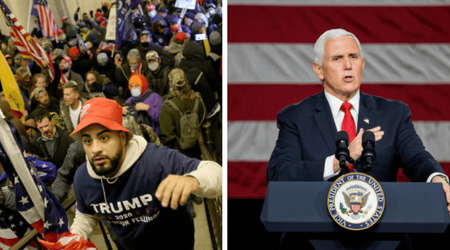Capitol rioters shouting 'hang Mike Pence' were just seconds away when VP and his family were evacuated