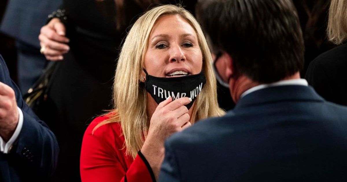 QAnon supporter Marjorie Greene who called school shootings 'staged' joins education panel, Internet outraged - Vimarsana News