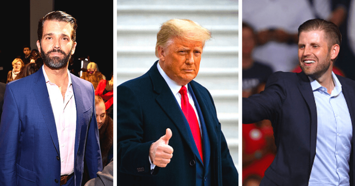 Don Jr and Eric Trump gloat after father's impeachment acquittal, Internet says 'real trials
