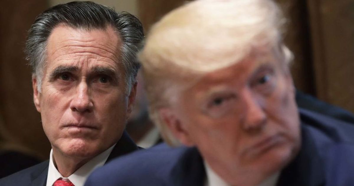 Will Mitt Romney be censured for impeachment vote against Trump? GOP petition calls him agent of 'Deep State' - Vimarsana News