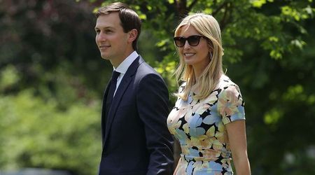 Ivanka Trump rocks white sundress with shirtless husband Jared Kushner during romantic beach stroll in Miami