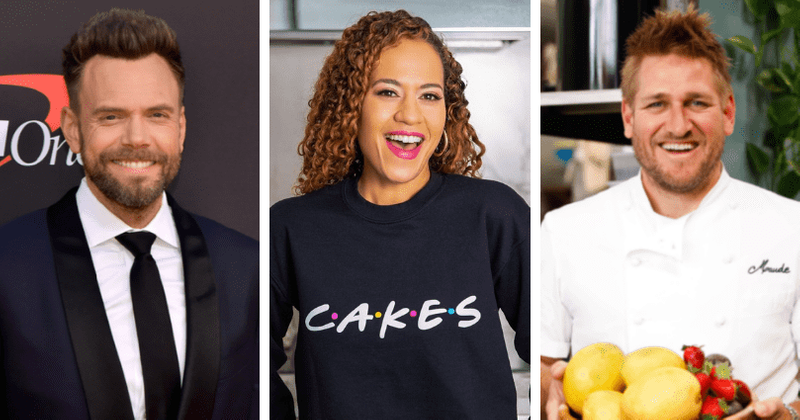 Crime Scene Kitchen Full Cast List Meet Host Joel Mchale And Judges Curtis Stone And Yolanda Gampp On Fox S Baking Competition Series Meaww