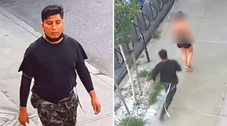 NYC man tackles female jogger, reaches into her shorts and grabs her buttocks in SHOCKING video