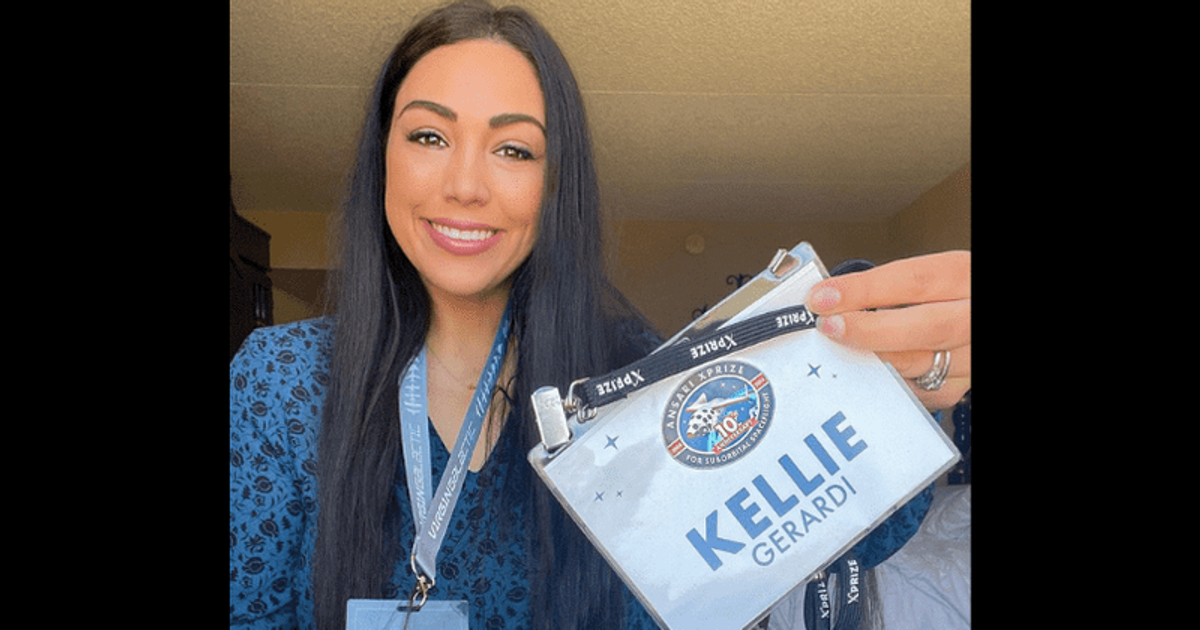 Who is Kellie Gerardi? TikToker to join Richard Branson on Virgin Galactic trip to space - Vimarsana News