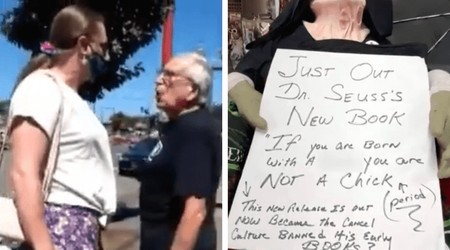 Tiesa Meskis: Video of trans councilwoman berating shop owner over transphobic sign goes viral 