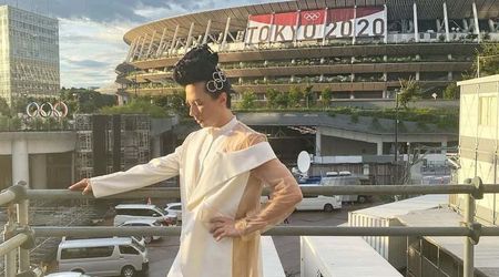 Who did Johnny Weir's hair for Olympics closing ceremony? Fans mock 'bride of Frankestein' look