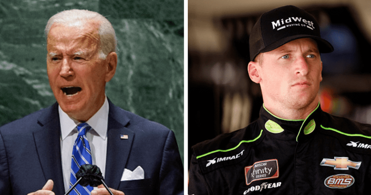 Brandon Brown Nbc Journo Spins F K Joe Biden Chants As Let S Go Brandon Meaww