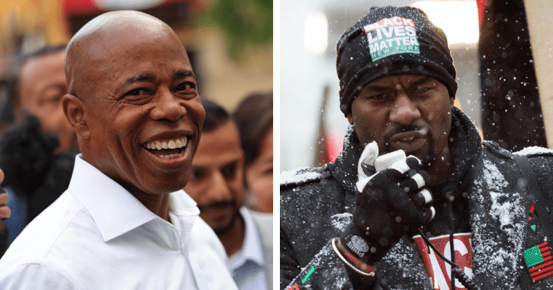 
                            
                            
                            
                            Eric Adams vs BLM: ¿Nueva York está lista para un enfrentamiento después de que Hawk Newsome amenaza con derramamiento de sangre?