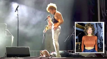 Sophia Urista: Video of ex-'Voice' contestant URINATING on fan at concert goes viral