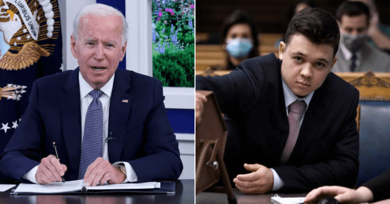 
                            
                            
                            
                            Biden vuelve a los comentarios sobre el veredicto de Rittenhouse, los trolls llaman a U-turn 