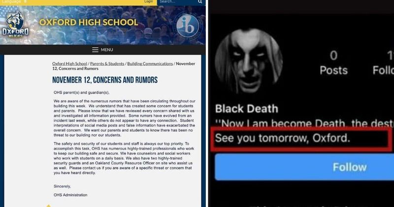 
                            
                            
                            
                            Rodaje en la escuela de Oxford: la escuela fue 