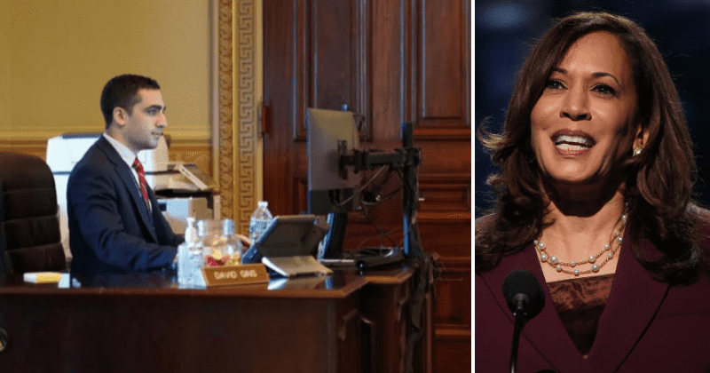 
                            
                            
                            
                            David Gins: el asistente de Kamala Harris criticado por 