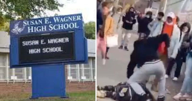 
                            
                            
                            
                            Susan Wagner High: Niños pateados, disparados en la cabeza con un arma fuera de la escuela YES en un video viral