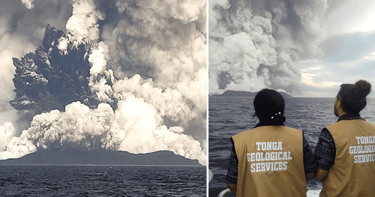 Has Tonga been destroyed? World concerned as communications down after eruption - Vimarsana News