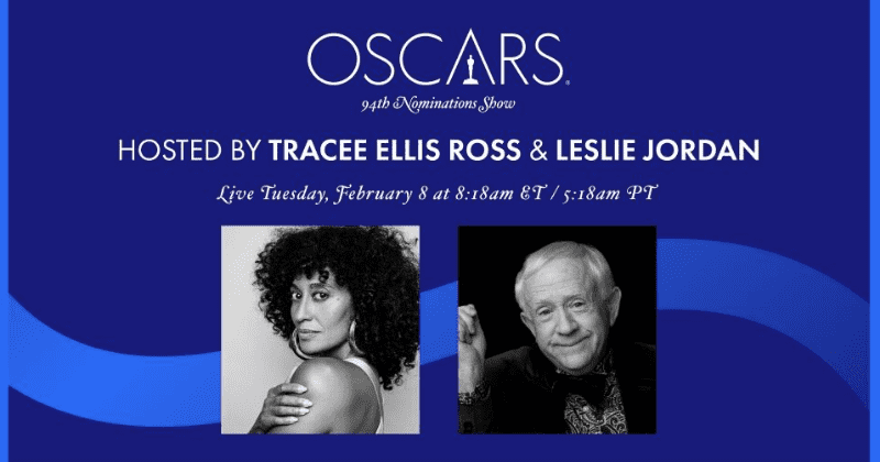 
                            
                            Nominaciones al Oscar 2022: Leslie Jordan, Tracee Ross criticadas por estropear los nombres de los nominados