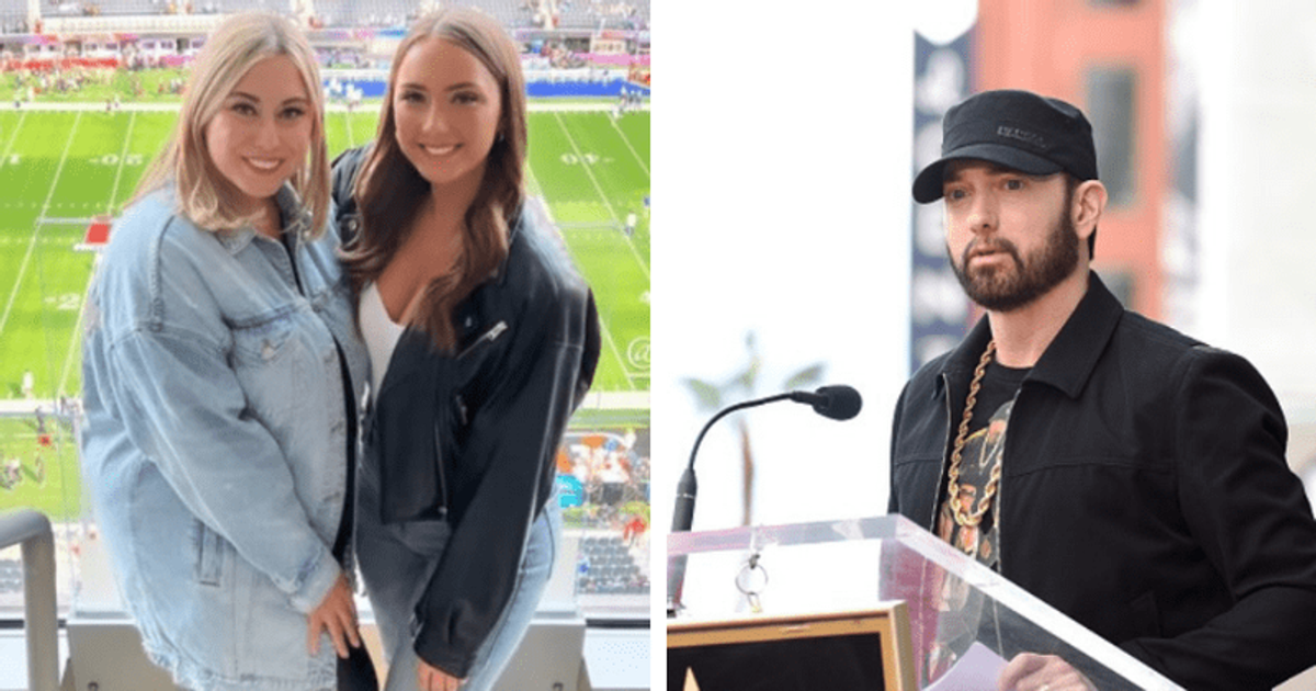 Eminem's daughters Hailie and Alaina share adorable pics from dad's