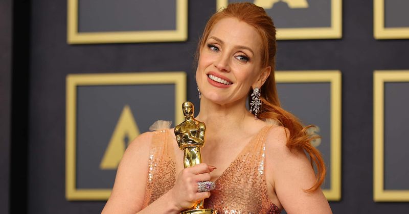 
                            
                            Oscars 2022: los fanáticos elogian el discurso de Mejor Actriz de Jessica Chastain como un 'regalo' para todos