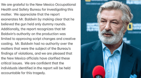 Halyna Hutchins death: Alec Baldwin NOT EXONERATED by investigative report despite what his lawyer says