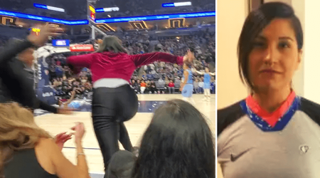 Who is Sasha Zemmel? Animal rights activist in ref jersey disrupts Timberwolves playoff game